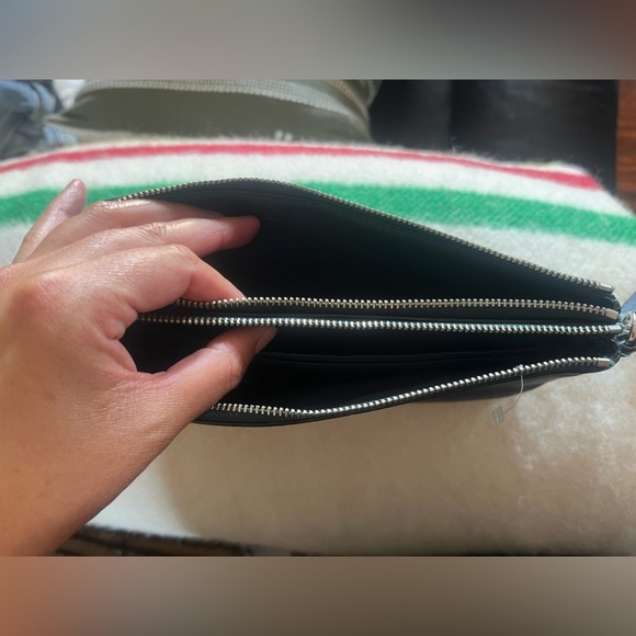 Coach Blue Leather Women's Wallet - Picture 7 of 8